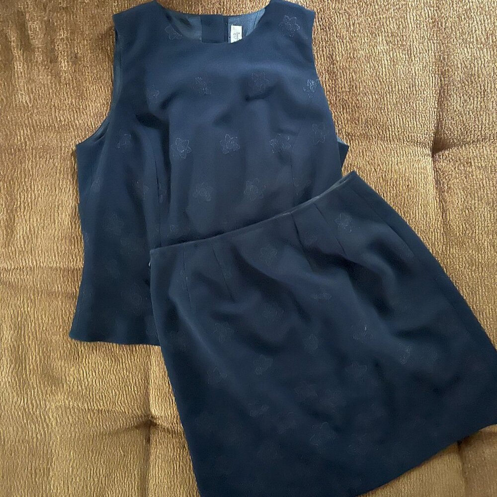 Embroidered Skirt with Coordinating Top